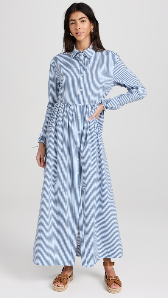 Onia Poplin Maxi Shirtdress | Shopbop | Shopbop