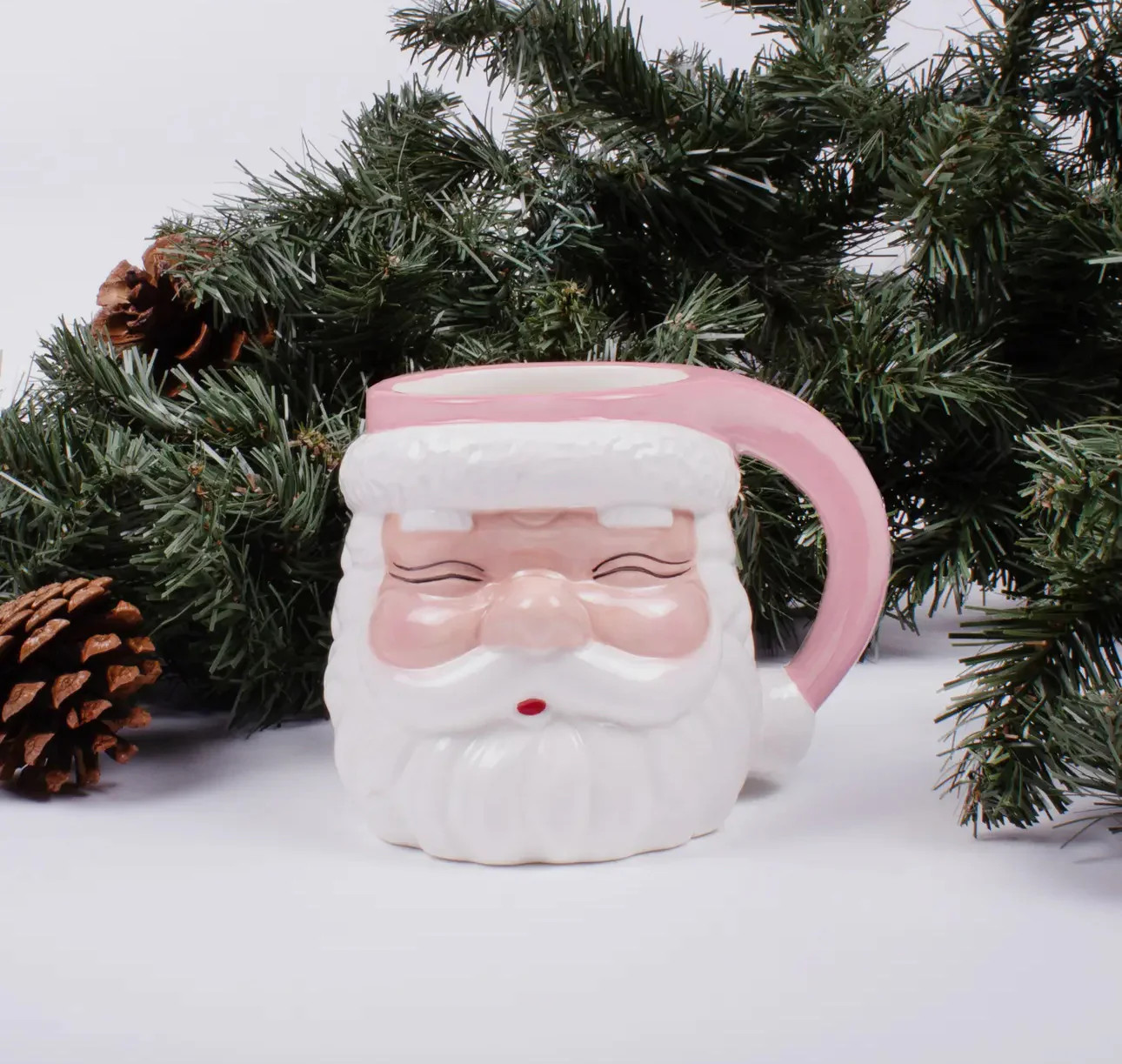 Santa Mug Pink | The Collection TX 