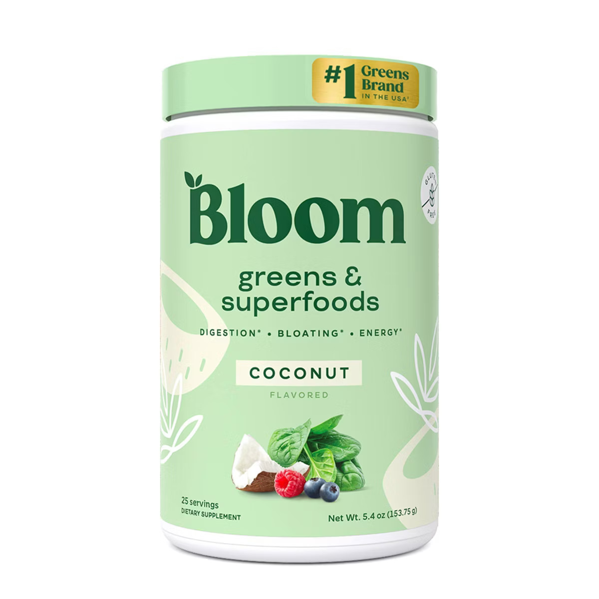 BLOOM NUTRITION Greens and Superfoods Powder - Coconut | Target