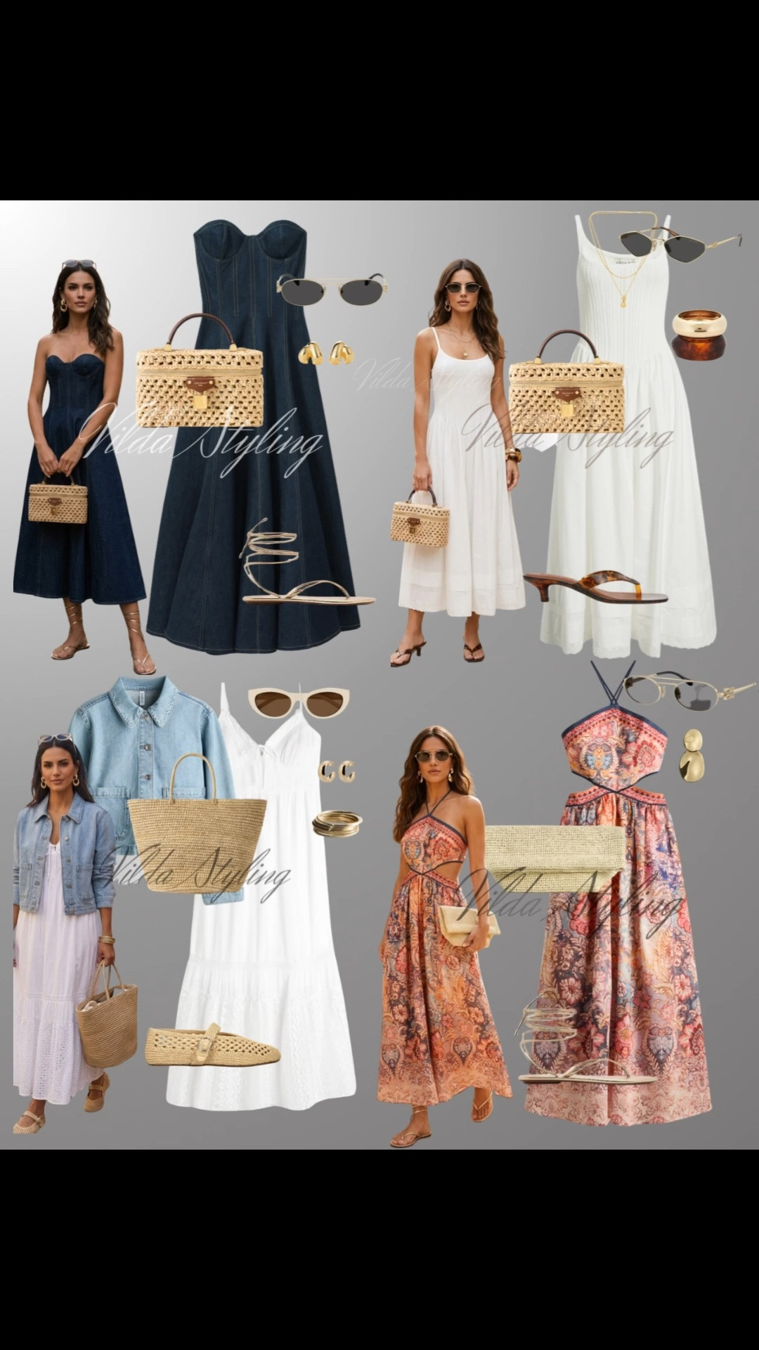 Summer dresses ☀️✨ Effortless, chic, and perfect for every sunny day. Which one is your favorite? 💛 #LTKStyle #SummerFashion #SummerDress

#LTKsummer #LTKdresses #LTKstyletip