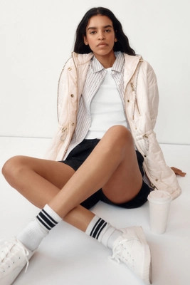 Varley Caitlin Quilted Hooded Jacket | Anthropologie (US)