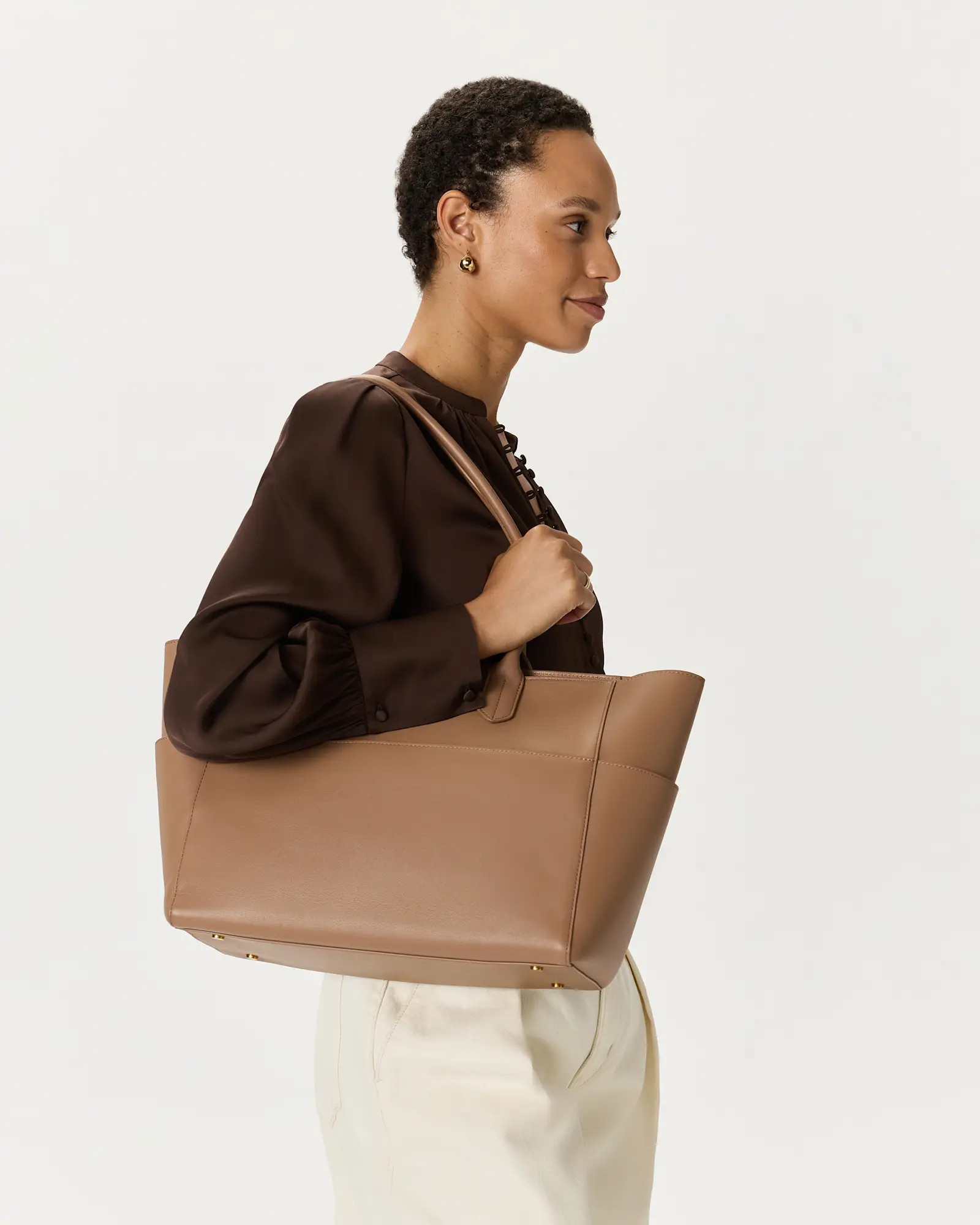 Italian Leather Shopper Tote | Quince