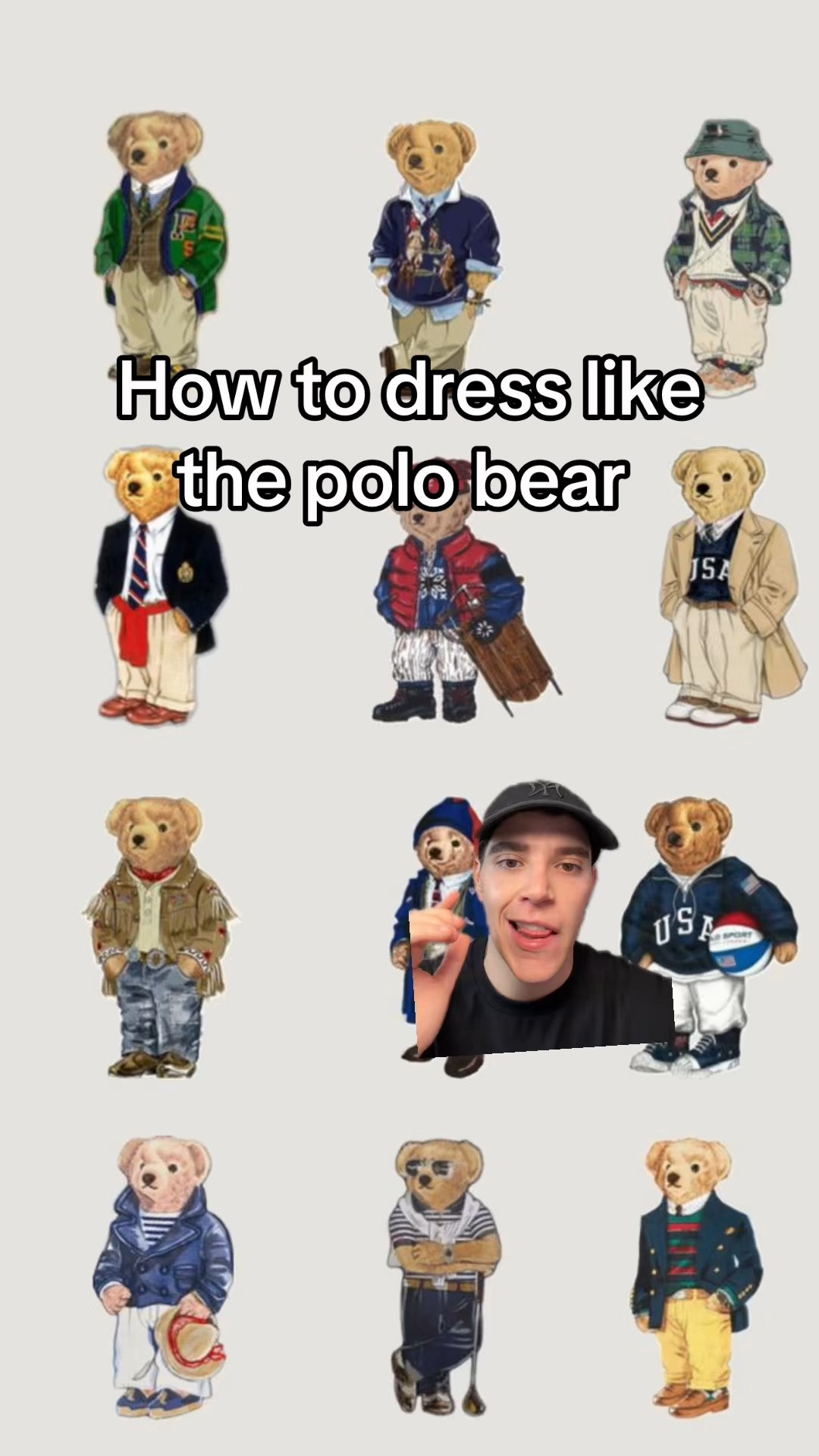 How to dress like the polo bear 🧸

#fashion #mensfashion 

#LTKgrwm #LTKWedding #LTKMens