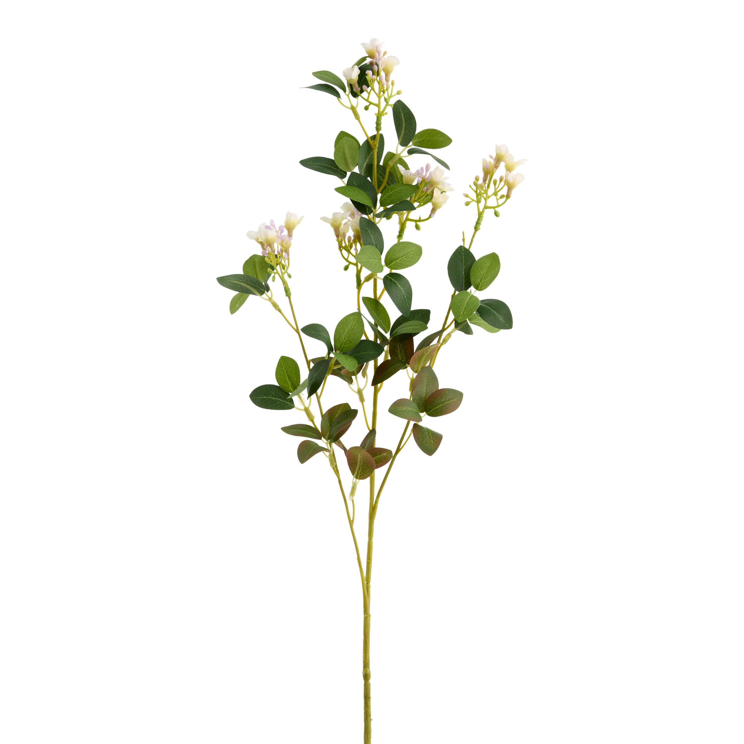 White Faux Apple Blossom Stem | World Market