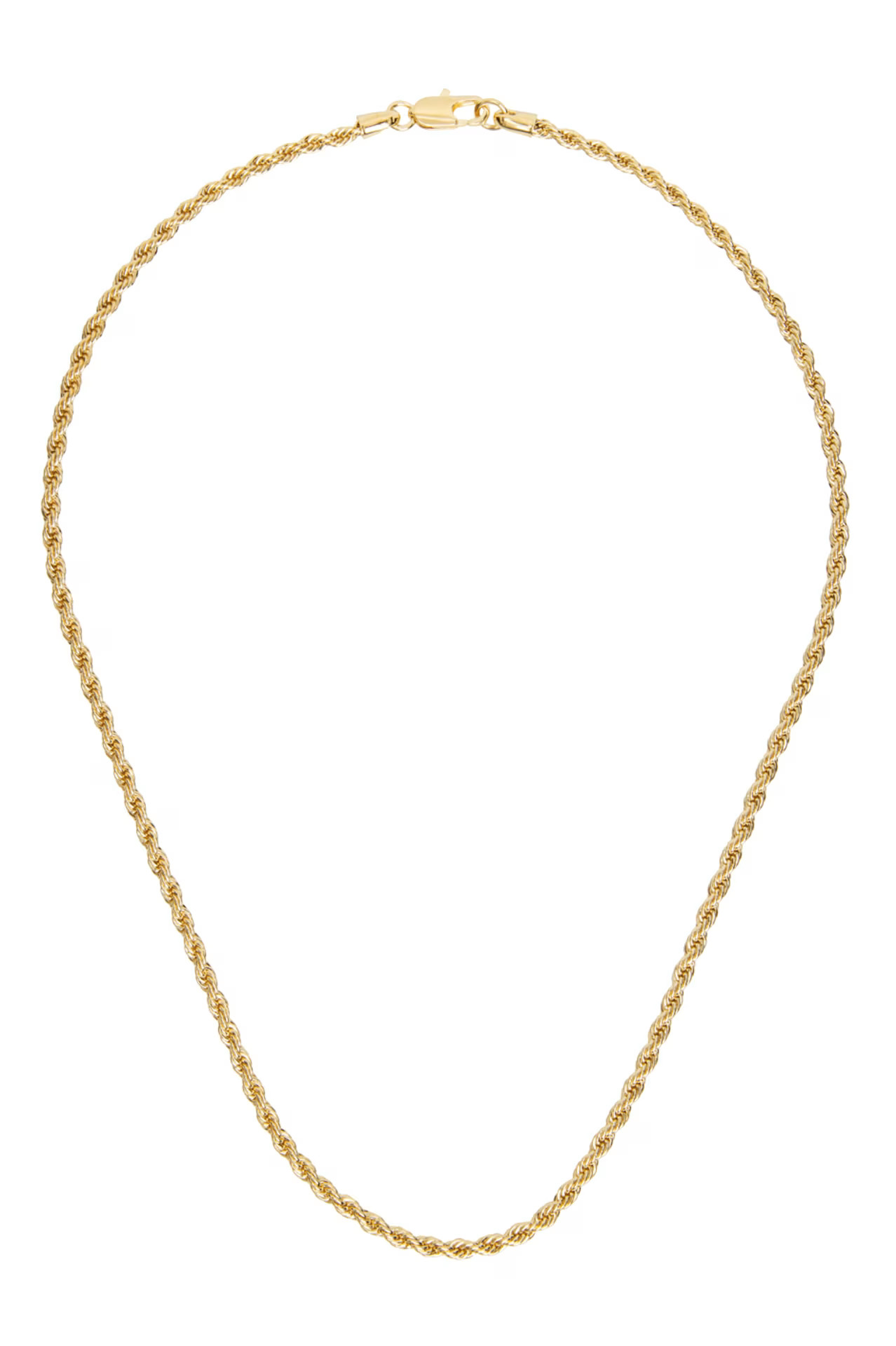 Laura Lombardi - Gold Rope Chain Necklace | SSENSE
