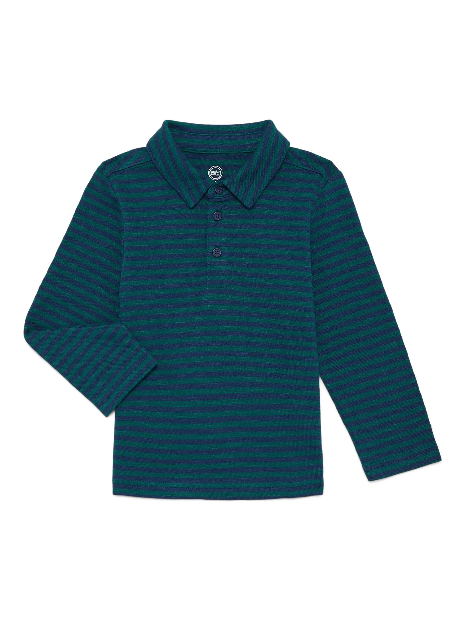 Wonder Nation Toddler Boy Henley Top, Sizes 12M-5T | Walmart (US)