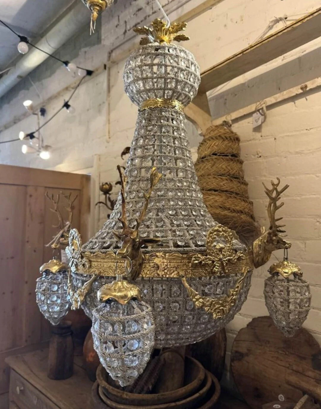 Beautiful French Empire Chandelier - Etsy | Etsy (US)