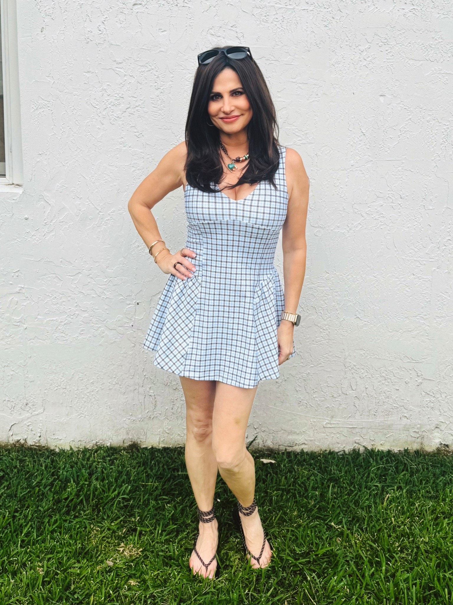 Such a cute and great fitting athleisurewear . The dress has shorts underneath. 

#LTKOver40 #LTKootd #LTKSaleAlert