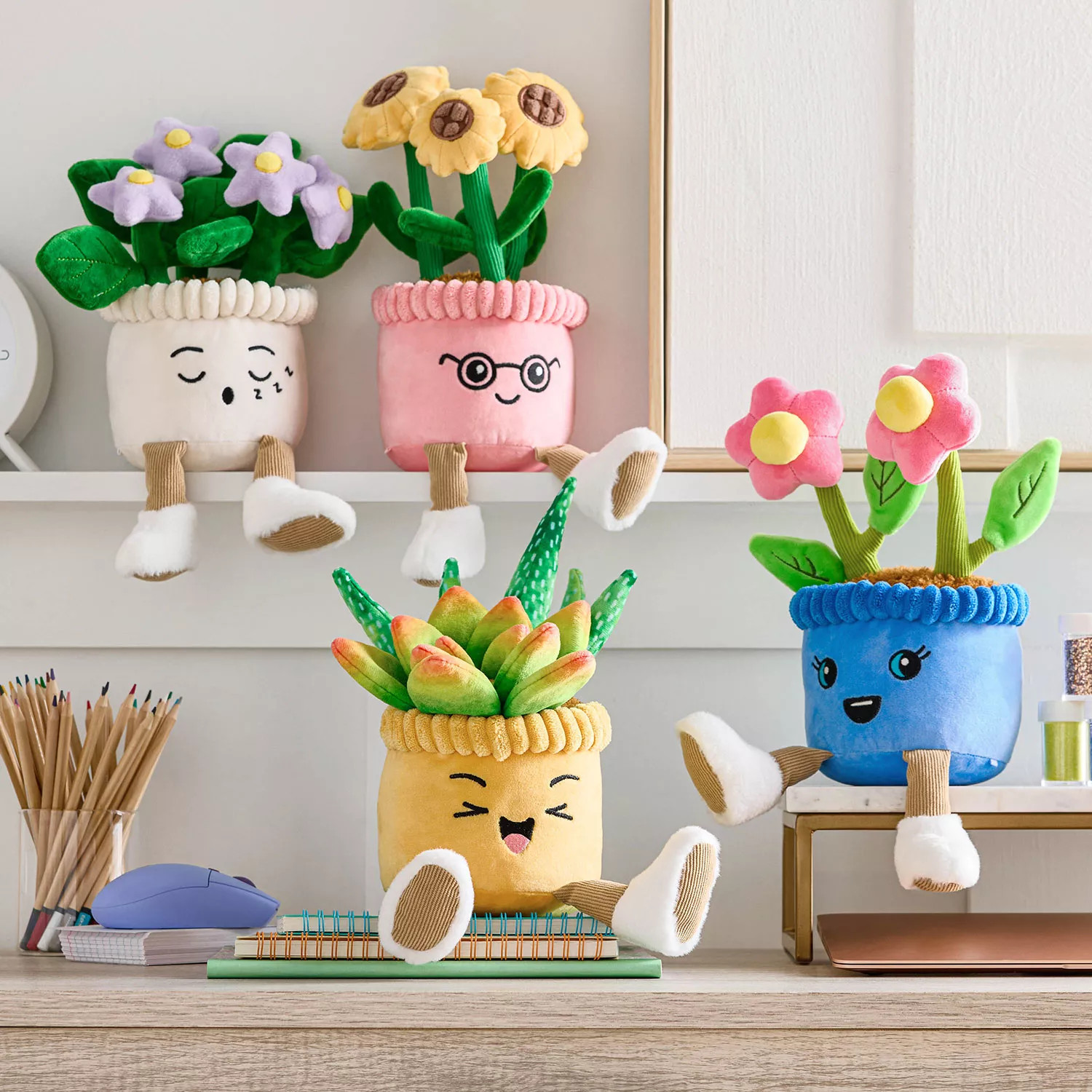 Member's Mark Happy Plants Plush, 4 pk. | Sam's Club