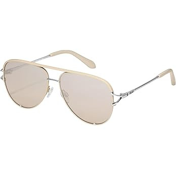 Quay Women's High Key Twist Aviator Sunglasses | Amazon (US)