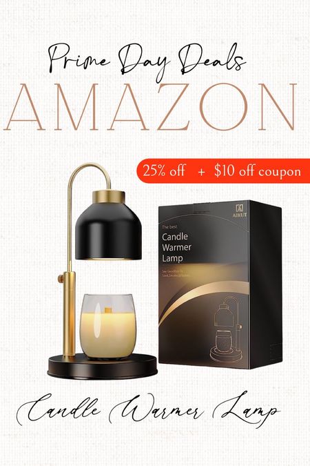 Prime days Amazon Candle Warmer Lamp, with 2 Bulbs,Timer & Dimmer,Height Adjustable Electric Top Candle Melter,Compatible with Large Yankee Candle Jars,3 Wick Candles,110-120v,Black

#LTKxPrimeDay