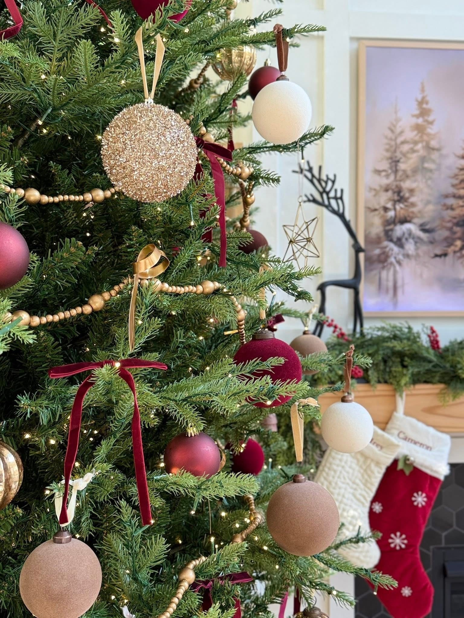 Close up of my Christmas tree decor this year! Love these velvet bows, they’re actually on sale NOW! 

#LTKHoliday #LTKSeasonal #LTKSaleAlert