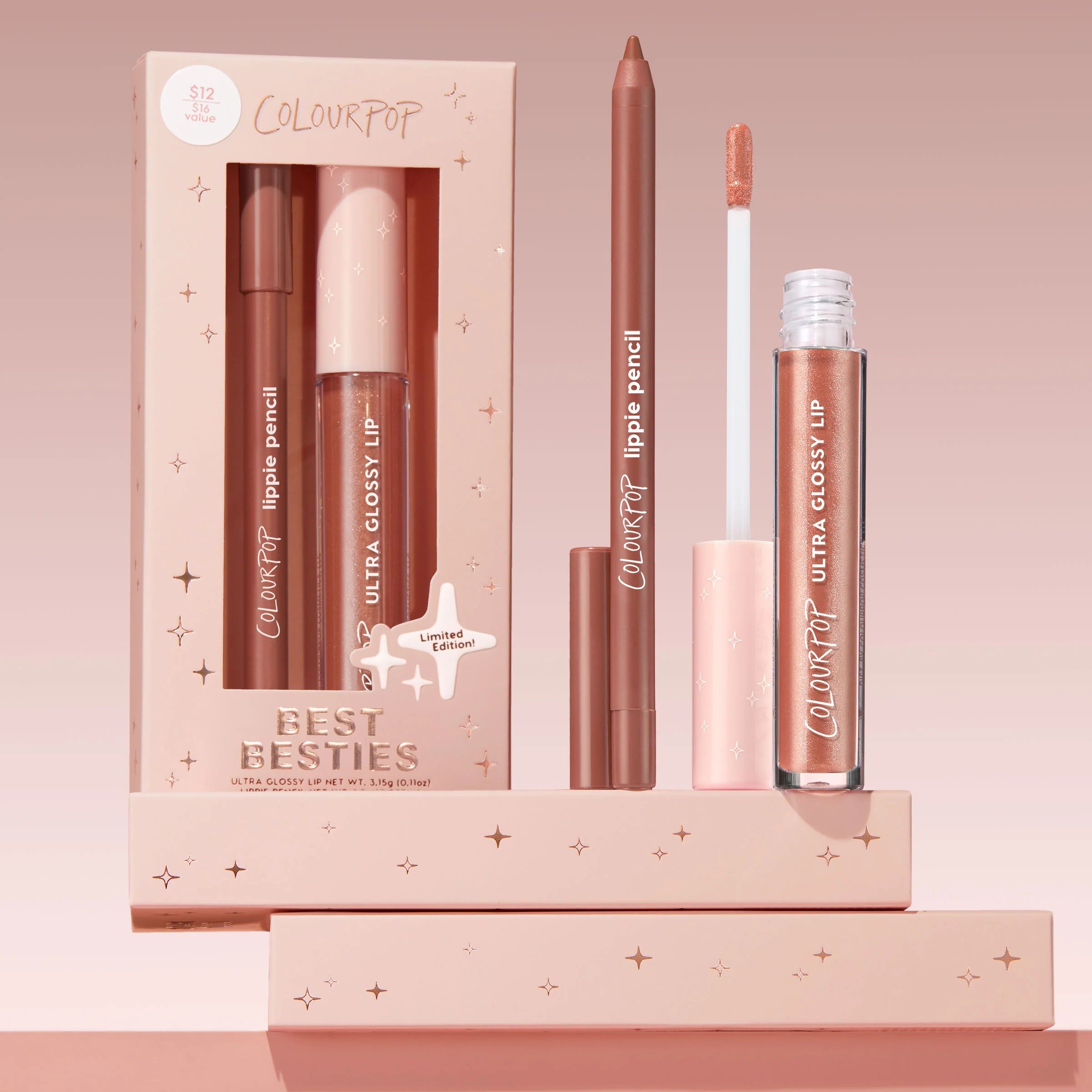 Best Besties Lip Pencil & Ultra Glossy Lip Duo | Colourpop