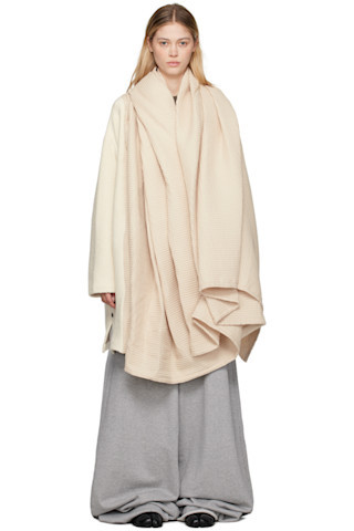 Beige Scheich Coat | SSENSE