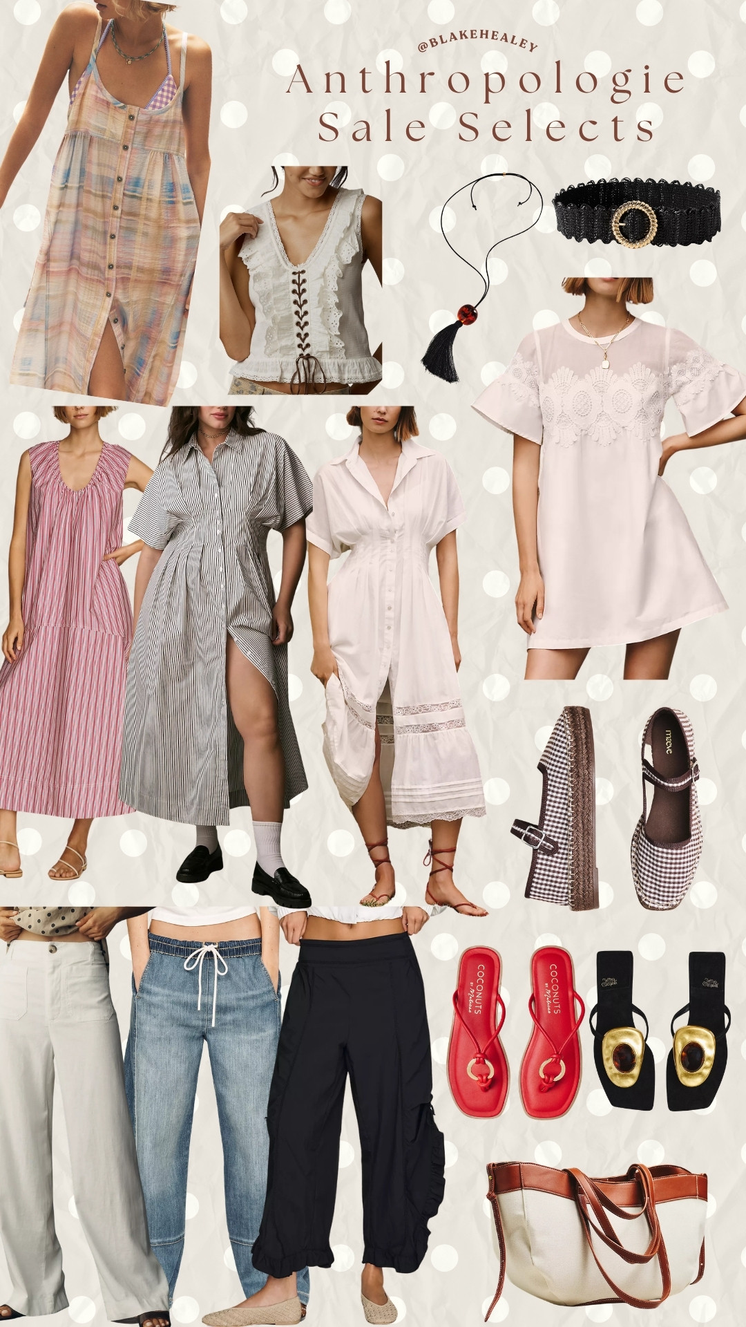 Anthropologie is doing up to 30% off rn! So many good summer pieces!  

 #LTKootd #LTKSeasonal #LTKSaleAlert