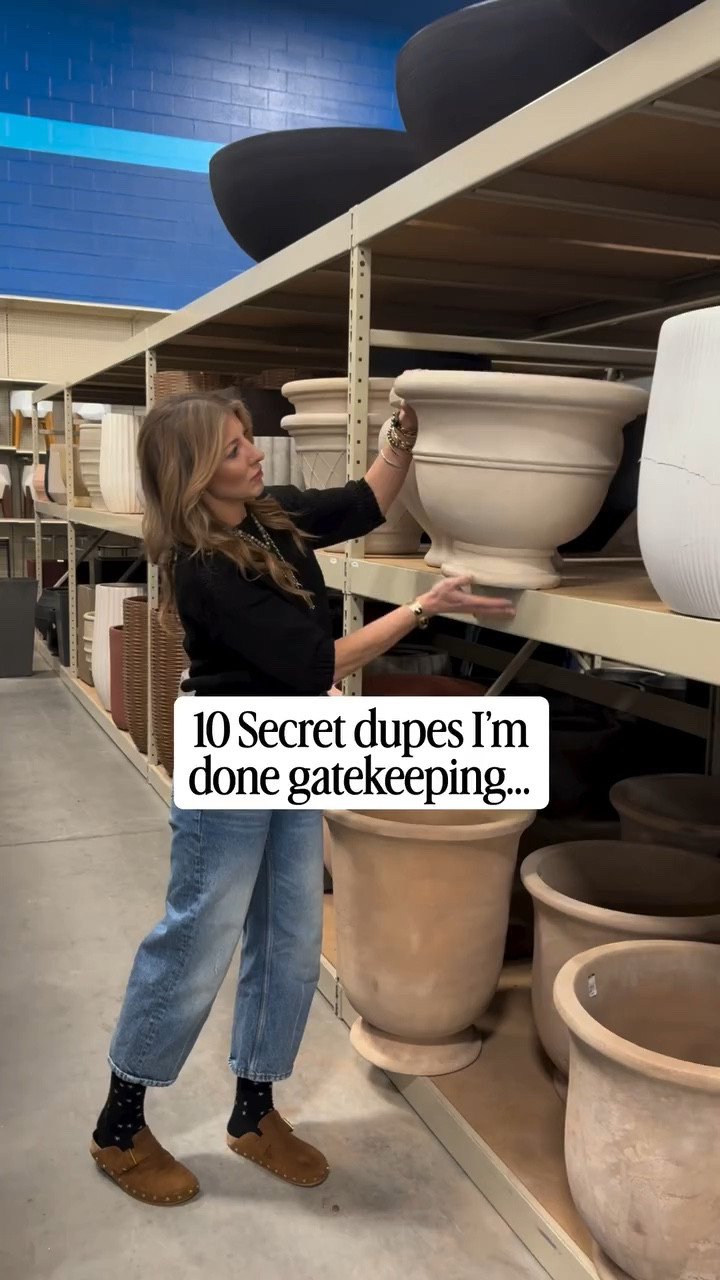 Comment “YES” for a link to these items to be sent to your DM. You must be following for link automation to work. 

We love finding a good deal, especially when it looks high end for less. We did the digging and found some great ones. The Birkenstock dupes are actually so good in person and these Target lanterns look just like Pottery. They are solid and the real
Deal in person. If you love a good deal, these can save you hundreds.

Pottery barn, Target, Target style, beanbag, lounger, outdoor furniture, stems, spring, look for less, dupe, Crate & Barrel, Walmart, patio furniture, clearance, sale