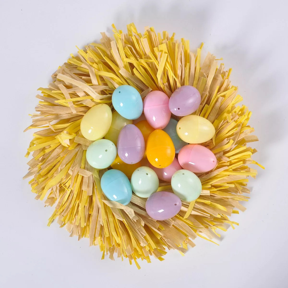 48ct Easter Plastic Eggs Mixed Pastel Colors - Spritz™ | Target