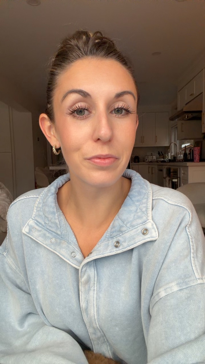 Blue sweater🫶🏻 fits oversized! I am in a small 

#LTKootd #LTKFindsUnder50 #LTKSaleAlert