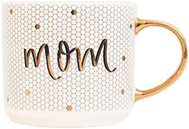 Amazon.com: Sweet Water Decor Tile Coffee Mugs | Novelty Coffee Mugs | 17oz Gold Handle Coffee Cu... | Amazon (US)