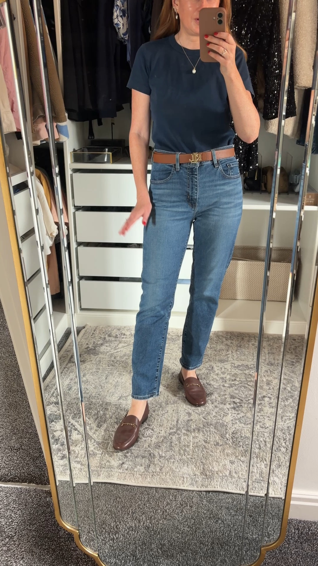 The perfect autumn loafer 🍂🤎 Classic, comfortable and so easy to style with everything from straight-leg denim to tailored trousers. I’m wearing my usual UK 5 and they fit perfectly! Also the perfect work loafer so chic with tailored trousers and a blazer, but just as easy to dress down with jeans. One of those pairs you’ll reach for all season long! @samedelman fall outfits women, business casual workwear, work outfits

#LTKautumn #LTKuk #LTKshoes