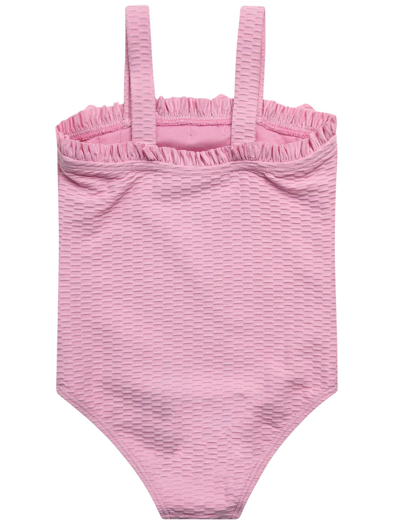 Best seller Barbie Girls Swimsuit Two Piece Set Tankini Crop Top Swim Shorts Bathing Suit Sizes 6... | Walmart (US)