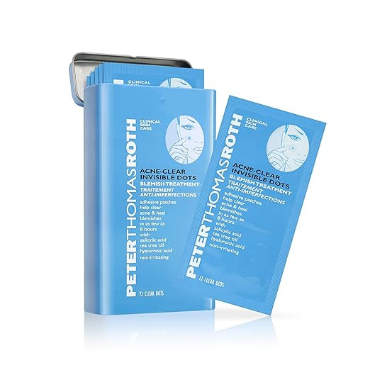 Peter Thomas Roth Acne-Clear Invisible Dots Blemish Treatment, Salicylic Acid Pimple Patches, Hel... | Amazon (US)