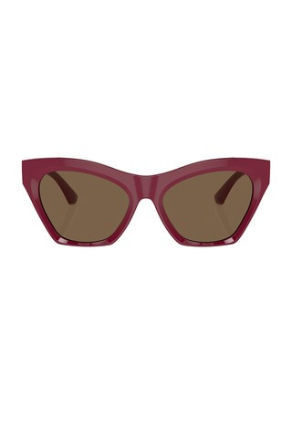 Burberry Cat Eye Sunglasses in Bordeaux from Revolve.com | Revolve Clothing (Global)
