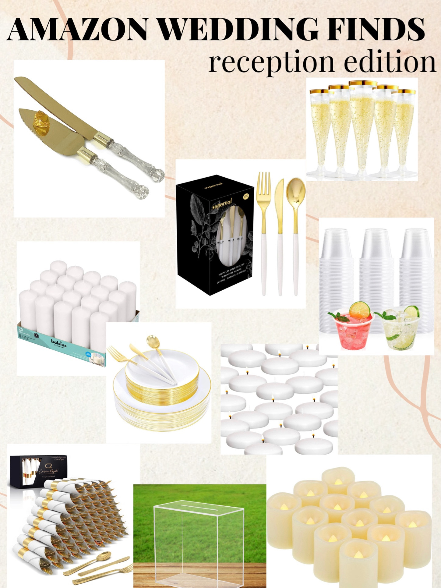 Amazon finds for your reception! 

#LTKwedding #LTKFind #LTKU