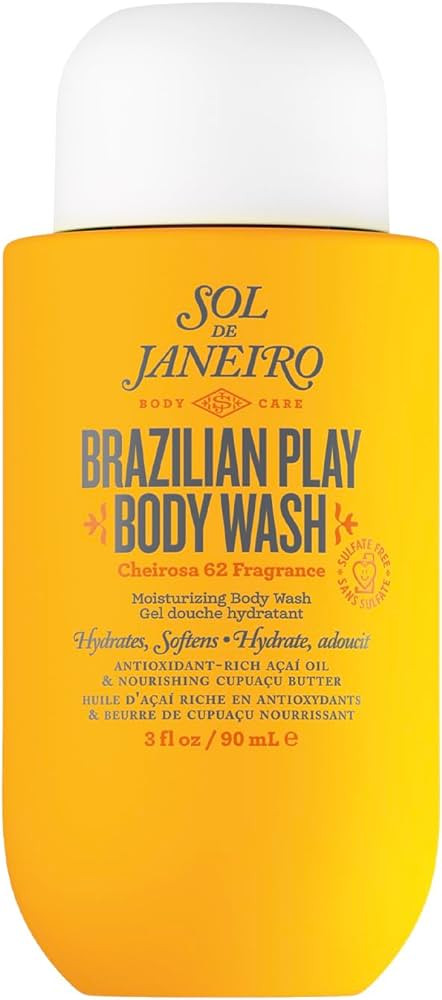 SOL DE JANEIRO Brazilian Play Moisturizing Shower Cream-Gel Body Wash - Premium Body Cleanser - H... | Amazon (US)