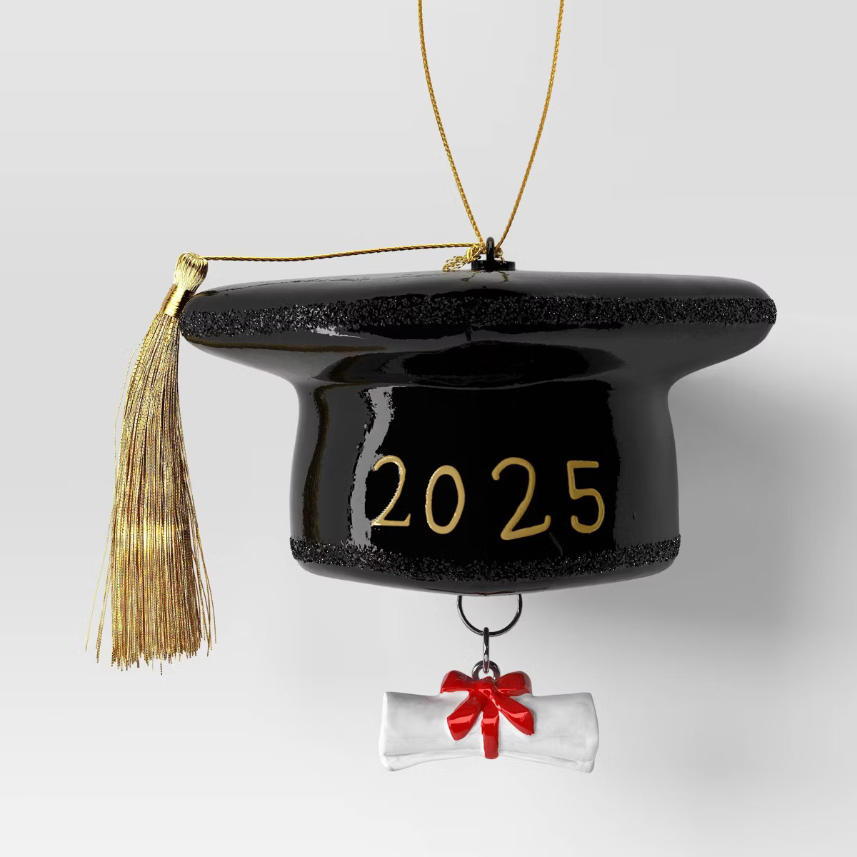 Christmas Glass Graduation Cap Ornament - Wondershop™ | Target