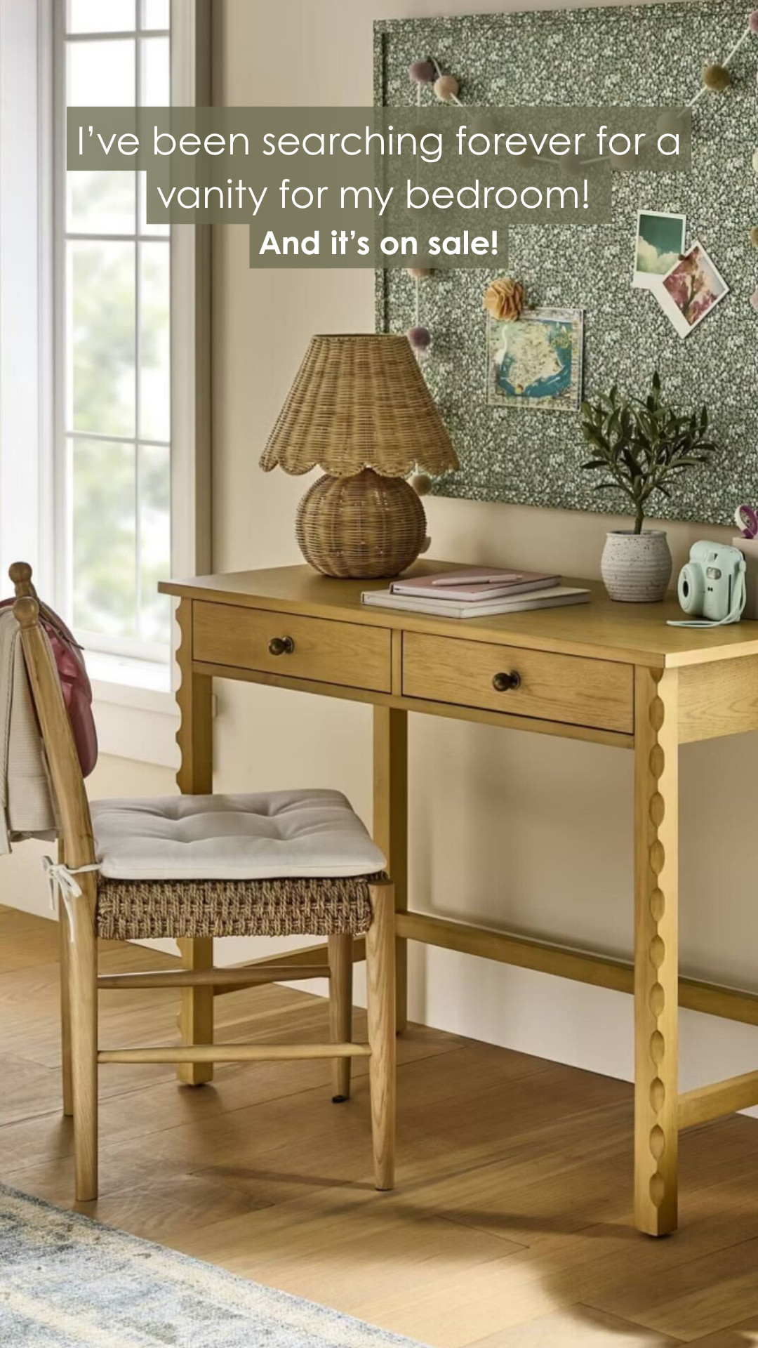 This natural wood desk is giving timeless + tailored 🤎 On sale now at Target and perfect for elevating your work-from-home setup or adding a cozy corner to your space. Studio McGee never misses! 

 

#LTKHome #LTKSaleAlert #LTKStyleTip