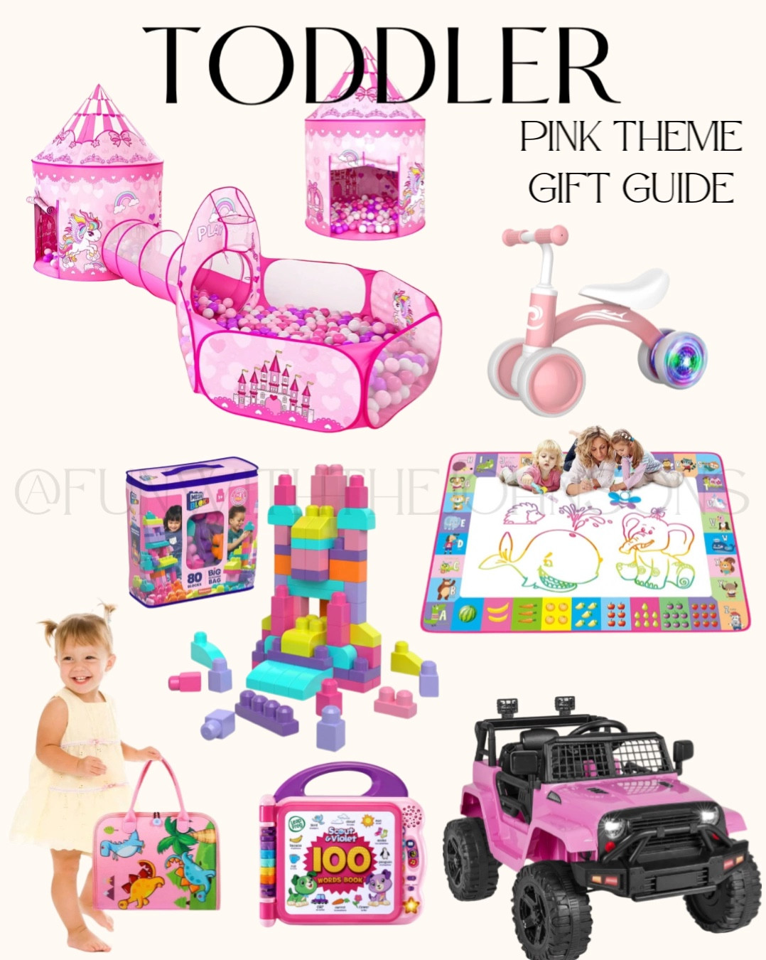 Pretty in pink! 🎀 These adorable Amazon finds are perfect for toddlers who love all things rosy and sweet. From busy books to creative playsets, there’s something here for every little cutie. 💕

#ToddlerGiftGuide #PinkLovers #MomFinds #AmazonGifts #LTKHoliday #ToddlerMustHaves

#LTKHoliday #LTKKids #LTKGiftGuide