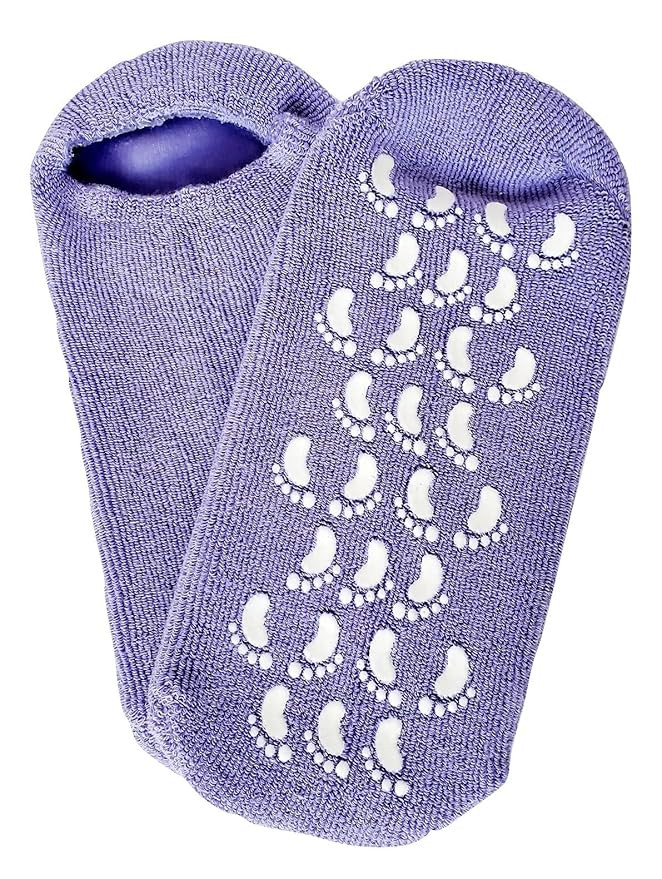 Moisturizing Socks,Gel Socks, Gel Inner Lining Infused with Essential Oils -Reccomended for Rough... | Amazon (US)