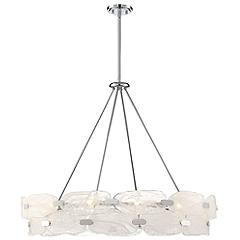 Savoy House Vasare 38" Wide Chrome 12-Light Pendant | Lamps Plus