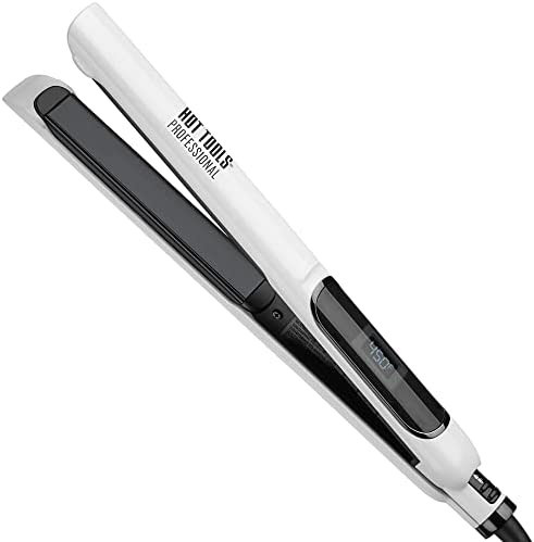 Hot Tools Nano Ceramic Digital Flat Iron, 1 inch | Amazon (US)