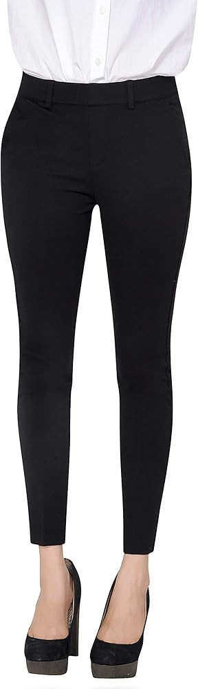 Marycrafts Women's Pull On Stretch Yoga Dress Business Work Pants | Amazon (US)