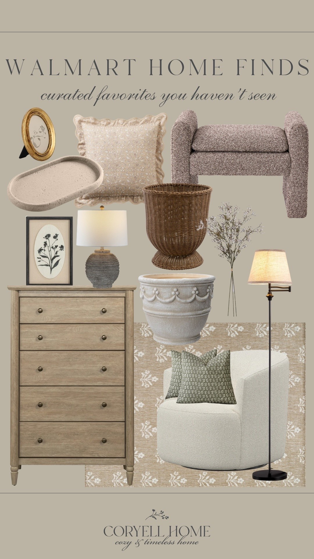 Walmart Home Finds for a curated, neutral home 🤍 so many affordable items! 🙌🏻 

#LTKHome