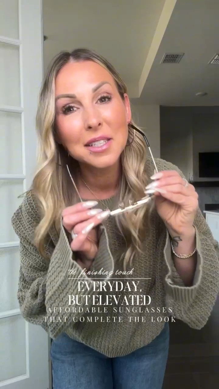 Amazon sunglasses that look designer are one of my favorite ways to elevate an outfit without spending a lot. These affordable sunglasses are perfect for everyday styling and instantly make simple pieces feel more polished and intentional. If you love high low style and finding chic Amazon fashion that looks expensive, these are such good finds.

#amazonfashion #affordablefashion #highlowstyle #over40style #ltkit


#LTKgrwm #LTKSaleAlert #LTKootd