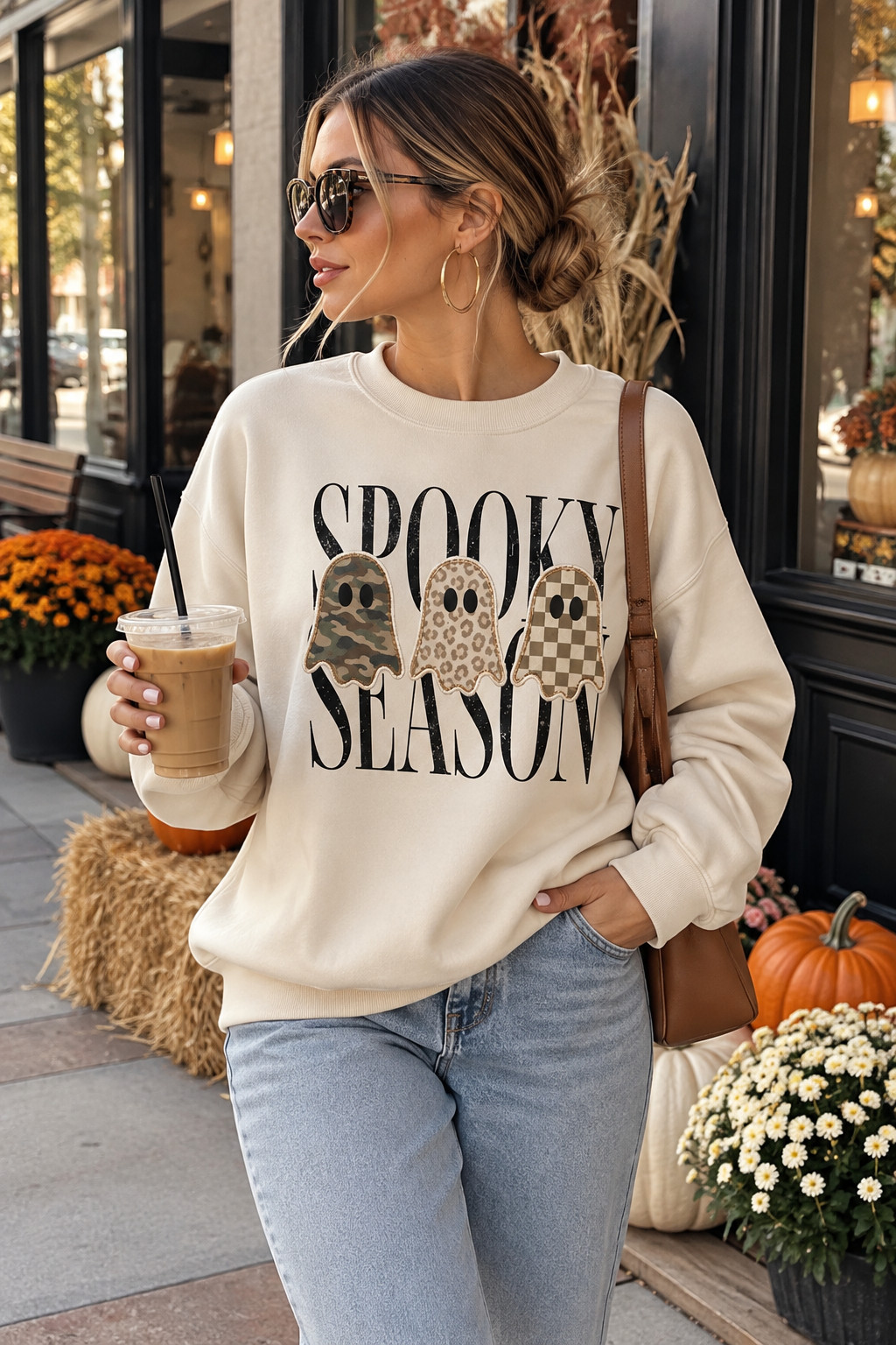 Consider this your sign to start building your cozy Halloween wardrobe! 🎃👻 These Amazon Halloween sweatshirt finds are seriously too cute to skip. From glittery little ghosts and dancing skeletons to vintage-style pumpkins and spooky graphics, there’s something for every fall mood. Perfect for pumpkin carving nights, haunted house plans, weekend coffee dates, and lounging at home. October outfits just got so much cuter! 🧡#AmazonHalloweenMustHaves #HalloweenSweatshirtFinds #SpookySeasonMustHaves #AmazonFashion2026 #FallWardrobeEssentials #GhostSweatshirts #SkeletonGraphicSweatshirt #PumpkinSweatshirt #HalloweenOutfitInspo #CozyFallClothes #OctoberFashion #LTKFinds #AmazonStyle 

 #LTKSeasonal #LTKU #LTKSaleAlert