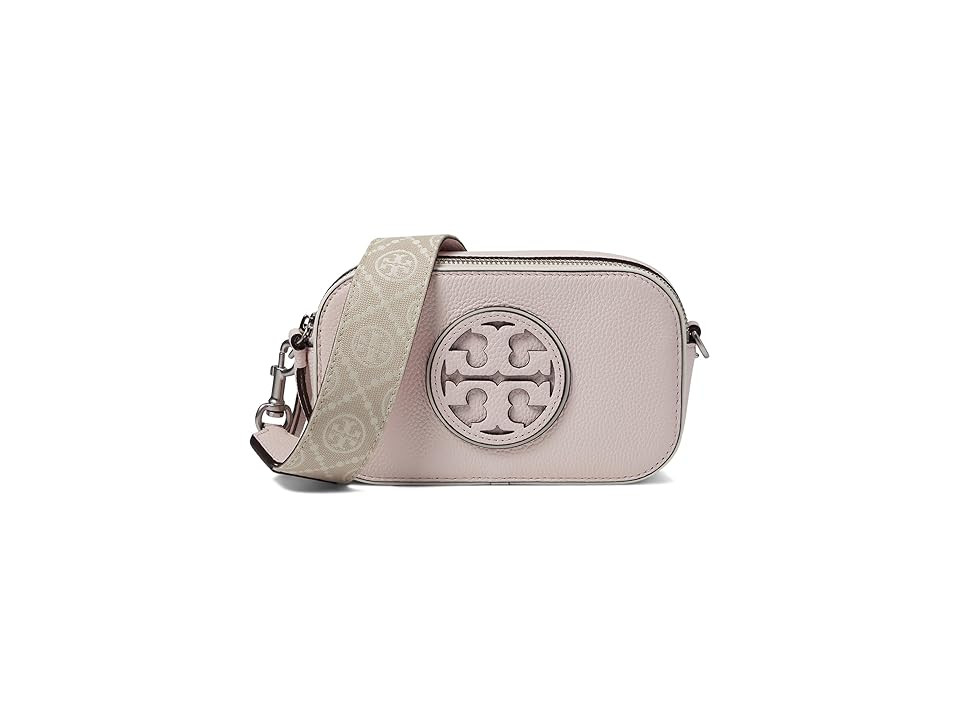 Tory Burch Mini Crossbody Bag Cross Body Women's Handbags Pale Pink, Leather/Microfiber/Suede | Zappos