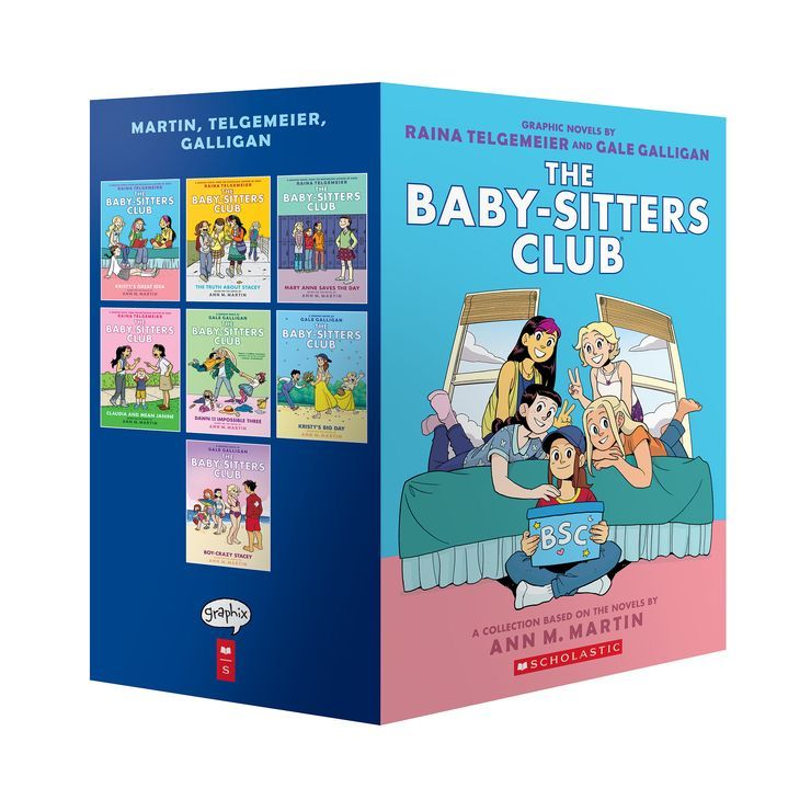 The Baby-Sitters Club Graphic Novels #1-7: A Graphix Collection - (Baby-Sitters Club Graphix) by ... | Target