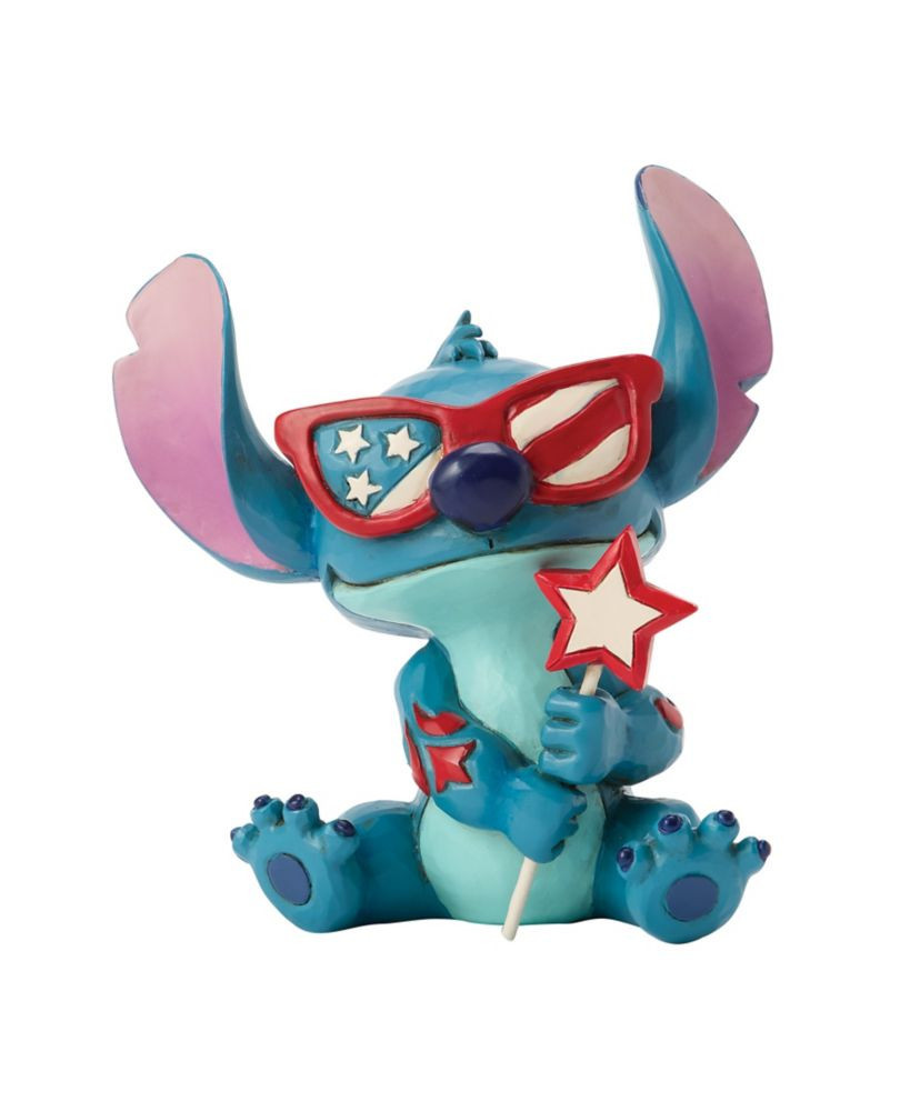 Stitch ''Patriotic'' Mini Figure by Jim Shore Lilo & Stitch Official shopDisney | Disney Store