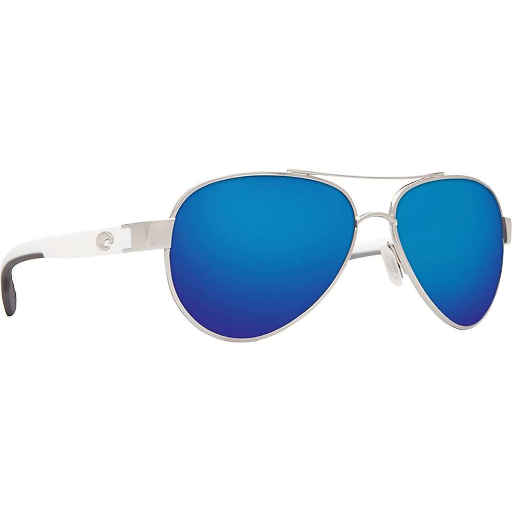 Costa Del Mar Loreto Polarized Sunglasses - One Size - Palladium/White/Blue 580P | Moosejaw.com