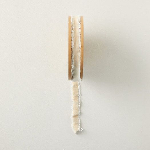 Antiqued Frayed Velvet Ribbon, 10MM | Terrain