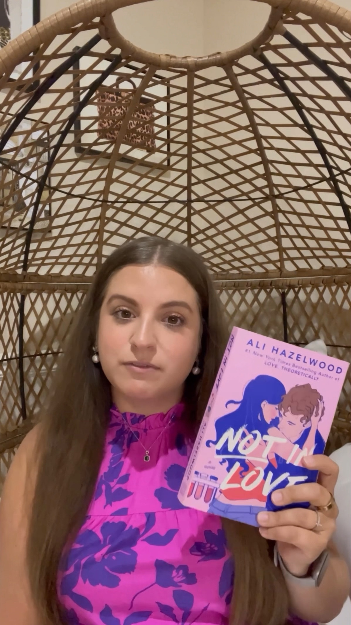 𝐍𝐨𝐭 𝐢𝐧 𝐋𝐨𝐯𝐞 𝐛𝐲 𝐀𝐥𝐢 𝐇𝐚𝐳𝐞𝐥𝐰𝐨𝐨𝐝 𝐁𝐨𝐨𝐤 𝐑𝐞𝐯𝐢𝐞𝐰

𝐑𝐚𝐭𝐢𝐧𝐠: 3 out of 5 Stars
𝐆𝐞𝐧𝐫𝐞: Contemporary Romance, Chick-Lit, Adult Fiction
𝐋𝐞𝐧𝐠𝐭𝐡: 379 pages

This was my first Ali Hazelwood book and not what I was expecting based on what others have said about her earlier novels. It had very heavy spice (🌶️🌶️🌶️) and not much substance/emotional connection between the two characters until the last 60-70 pages. In my opinion, the physical connection overpowered the emotional connection, so it felt like there was never a true connection between them. There were also moments that felt rushed in some areas such as Rue’s issue with her brother and the overall pace of the relationship. With that said, I absolutely loved the STEM aspect of the book and the company issue and resolution. Hazelwood did an excellent job in tying everything together in a realistic and fun way. Overall, I enjoyed Not in Love as my first novel by Ali Hazelwood. From what I’ve heard, Not in Love was out of her comfort zone which I totally commend her on - I’m sure it’s not easy to write something so different from what you usually do. 

Recommend? ✨ If you’re an Ali Hazelwood fan and/or enjoy spice in your books, I would still recommend this one. It’s completely different from her other works which can be a breath of fresh air for the reader.

#LTKFindsUnder50 #LTKHome #LTKVideo