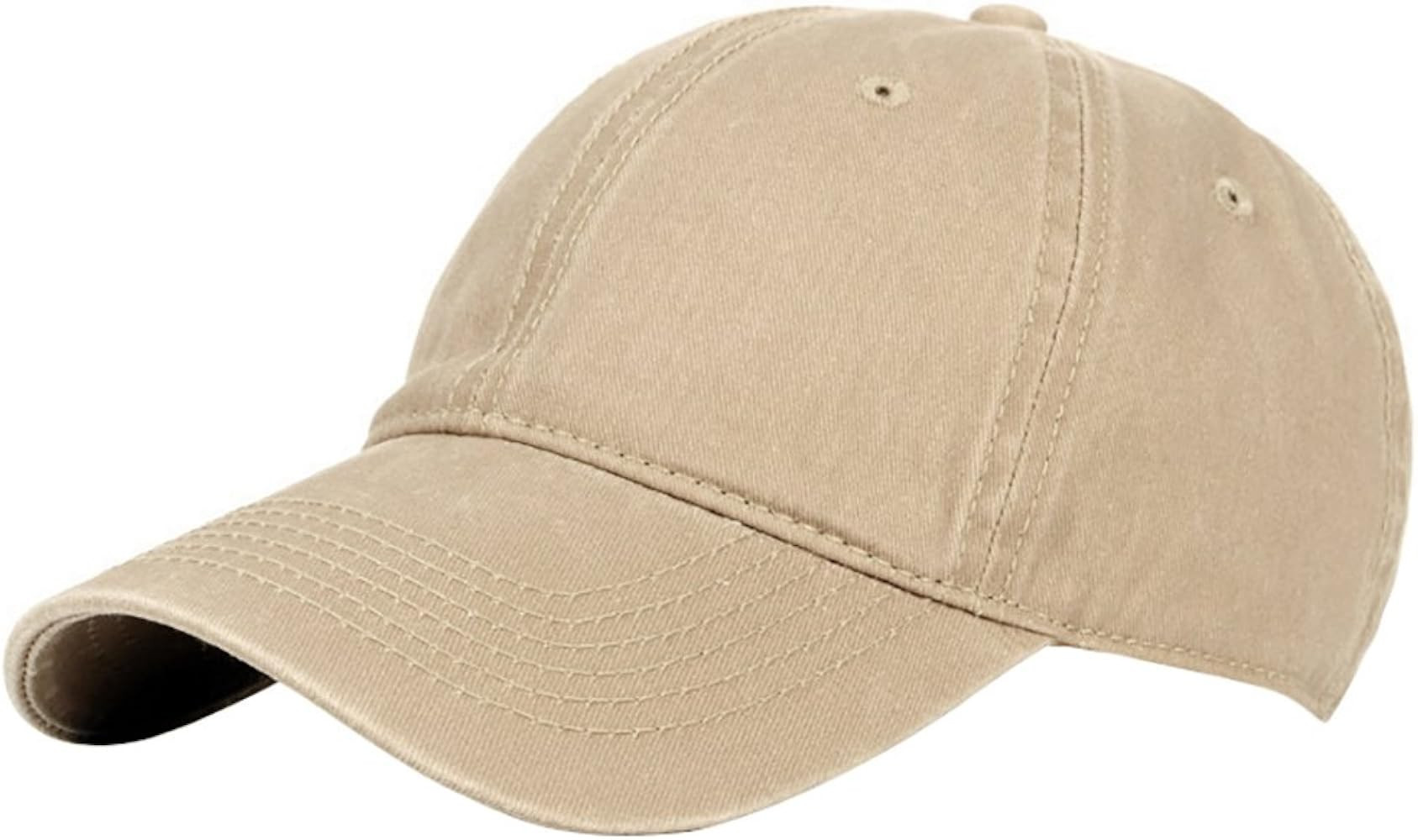 Glamorstar Classic Unisex Baseball Cap Adjustable Washed Dyed Cotton Ball Hat | Amazon (US)