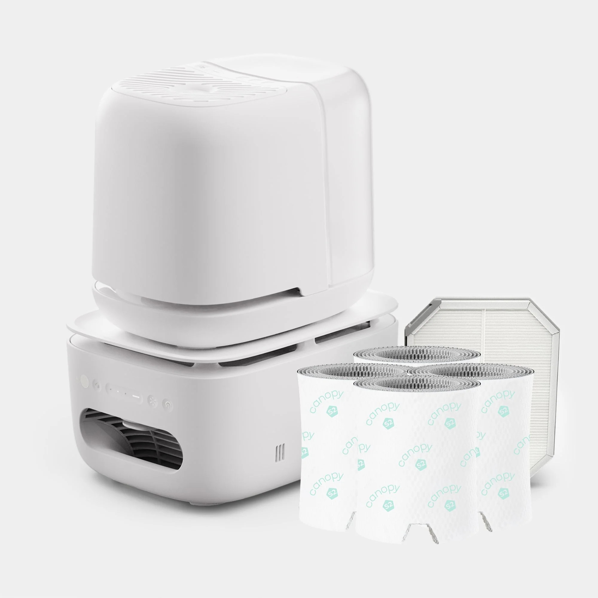 The Wellness Tower | Humidifier + Air Purifier Combo \u2013 Canopy | Canopy (getcanopy.co)