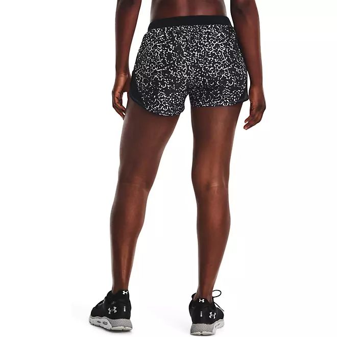 Under Armour Women's Fly By 2.0 Printed Running Shorts 3.5 in | Academy | Academy Sports + Outdoors