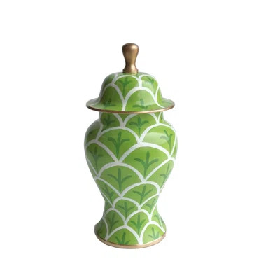 Bedford 12" Metal Ginger Jar | Wayfair North America