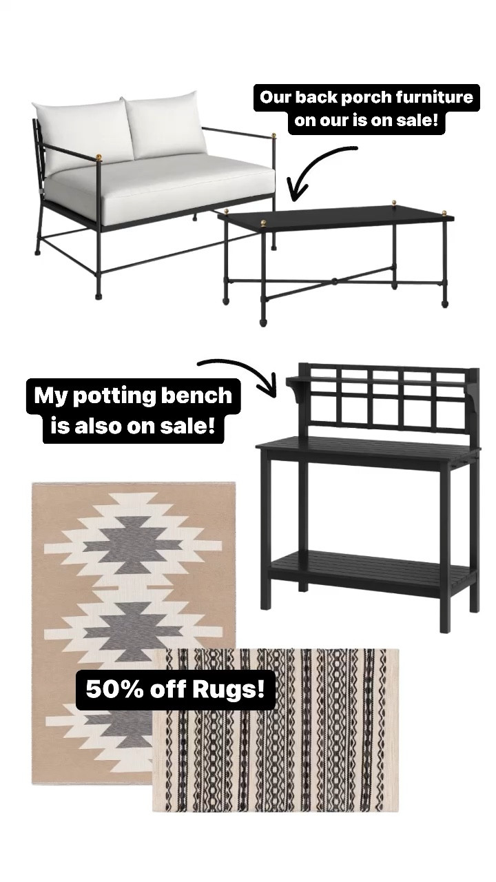 Midway Metal Patio Loveseat … curated on LTK